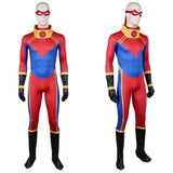 X-Men ‘97 Sunspot Red Jumpsuit Cosplay Costume Halloween Carnival Party Suit