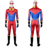 X-Men ‘97 Sunspot Red Jumpsuit Cosplay Costume Halloween Carnival Party Suit