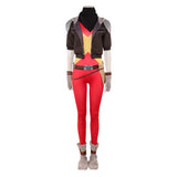 X-Men Jean Women Red Outfit Cosplay Costume Halloween Carnival Party Suit