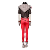 X-Men Jean Women Red Outfit Cosplay Costume Halloween Carnival Party Suit
