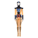 X-Men Jean Women Yellow Jumpsuit Cosplay Costume Halloween Carnival Party Suit
