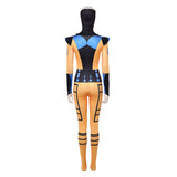 X-Men Jean Women Yellow Jumpsuit Cosplay Costume Halloween Carnival Party Suit