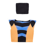 X-Men Jean Women Yellow Jumpsuit Cosplay Costume Halloween Carnival Party Suit