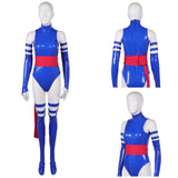 X-Men Psylocke Women Blue Outfit Cosplay Costume Halloween Carnival Party Suit