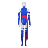 X-Men Psylocke Women Blue Outfit Cosplay Costume Halloween Carnival Party Suit