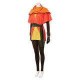 X-Men Rogue Women Orange Outfit Cosplay Costume Halloween Carnival Party Suit 