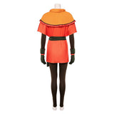 X-Men Rogue Women Orange Outfit Cosplay Costume Halloween Carnival Party Suit 