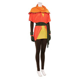 X-Men Rogue Women Orange Outfit Cosplay Costume Halloween Carnival Party Suit 