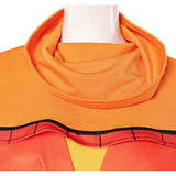 X-Men Rogue Women Orange Outfit Cosplay Costume Halloween Carnival Party Suit 