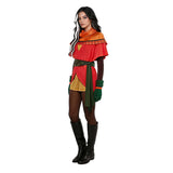 X-Men Rogue Women Red Outfit Cosplay Costume Halloween Carnival Party Suit