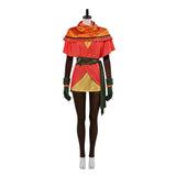 X-Men Rogue Women Red Outfit Cosplay Costume Halloween Carnival Party Suit