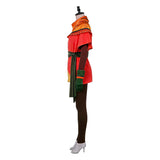 X-Men Rogue Women Red Outfit Cosplay Costume Halloween Carnival Party Suit