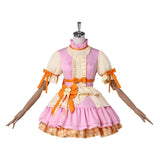 Yor Anya Women Pink Dress Cosplay Costume Halloween Carnival Party Suit