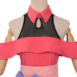 Yor Forger Women Pink Dress Cosplay Costume Halloween Carnival Party Suit