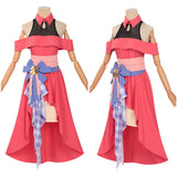 Yor Forger Women Pink Dress Cosplay Costume Halloween Carnival Party Suit