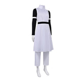 Yuka Okkotsu White Outfit Cosplay Costume Halloween Carnival Party Suit 