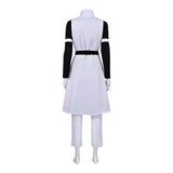 Yuka Okkotsu White Outfit Cosplay Costume Halloween Carnival Party Suit 