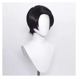 Yuta Okkotsu Black Cosplay Wig Heat Resistant Synthetic Hair Carnival Halloween Party Props