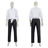  Yuta Okkotsu Cosplay White Suit Set For Halloween Carnival Party