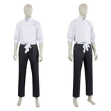  Yuta Okkotsu Cosplay White Suit Set For Halloween Carnival Party