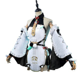 Zenless Zone Zero Dialyn White Dress Cosplay Costume Halloween Carnival Party Suit