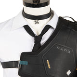 Zenless Zone Zero Hollow Special Operations Section 6 Asaba Harumasa Full Set Cosplay Costume Outfits
