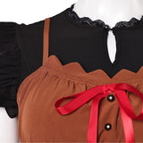 Zero Red Butterfly REMAKE Mayu Amakura Orchid Cosplay Black Costume Halloween Carnival Party Suit