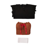 Zero Red Butterfly REMAKE Mayu Amakura Orchid Cosplay Black Costume Halloween Carnival Party Suit