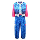 Zombies Addison Kids Cosplay Costume Halloween Carnival Party Suit