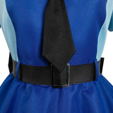 Zootopia Judy Hopps Original Blue Dress Cosplay Costume Outfits Halloween Carnival Suit