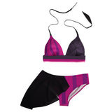 LoL Jinx Swimsuit Cosplay Costume Two-Piece Swimwear Outfits Halloween Carnival Suit cossky®