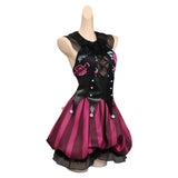 Arcane: League of Legends Jinx Cosplay Costume Clown Dress Outfits Halloween Carnival Suit