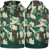 Elemental Kids Children Camo Hoodie Cosplay Costume Halloween Carnival Suit