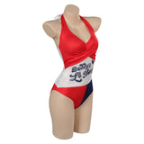 Joker Ugly Harley Quinn Original Design Swimsuit Cosplay Costume Halloween Carnival Suit