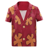 Chip ‘n‘ Dale: Rescue Rangers Dale Kids Children Shirt  Outfits Cosplay Costume Halloween Carnival Suit