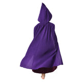 Kids Children Hocus Pocus 2 Sarah Sanderson Cosplay Cloak Halloween Carnival