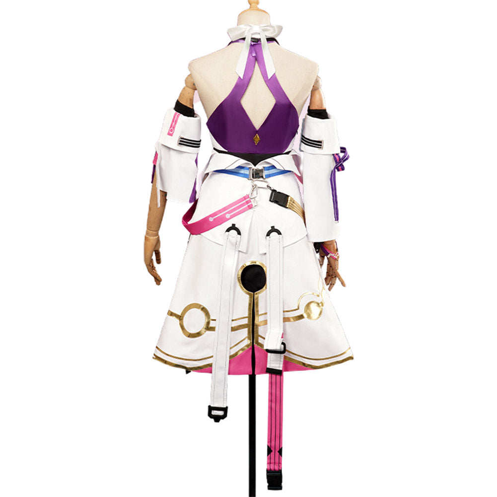 Honkai: Star Rail Asta Cosplay Costume Purple Outfits Halloween Carnival Suit