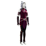 Ahsoka Tano The Clone Wars Cosplay Costume Fancy Outfit Halloween Carnival Suit