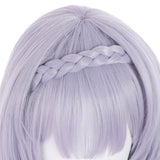Genshin Impact Noelle Cosplay Wig Heat Resistant Synthetic Hair Carnival Halloween Party Props