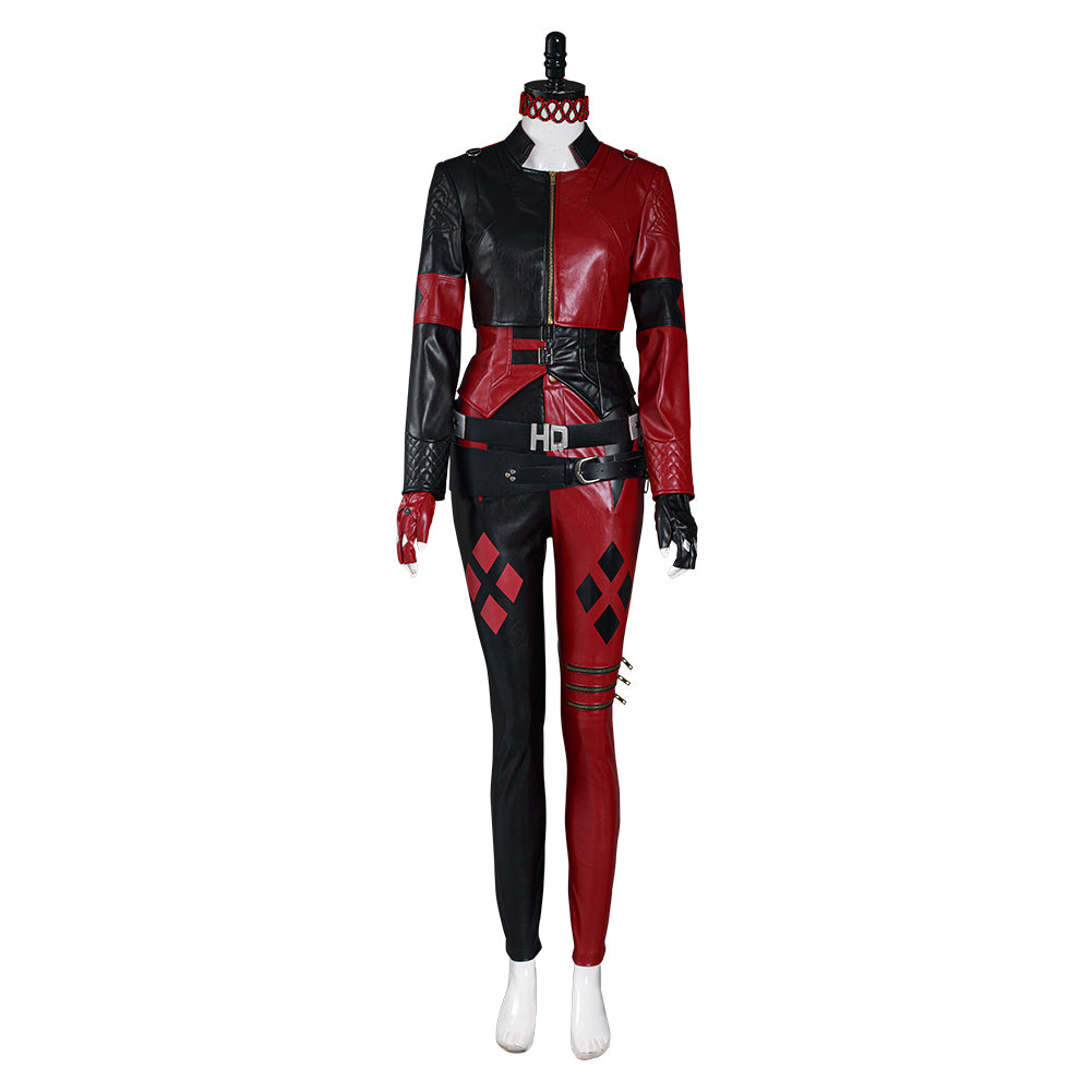 The Suicide Squad (2021) Halloween Carnival Suit Harley Quinn Cosplay Costume Vest Pants Outfits