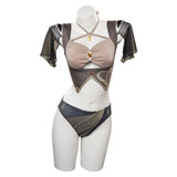 Genshin Impact Zhongli Cosplay Costume Halloween Carnival Party Disguise Suit