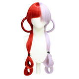 One Piece RED UTA Cosplay Wig Heat Resistant Synthetic Hair Carnival Halloween Party Props