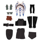 Kid Children Mandalorian Ahsoka Tano Cosplay Costume Outfits Halloween Carnival Party Disguise Suit