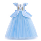 KIds Girls Cinderella Cosplay Costume Outfits Halloween Carnival Disguise Suit