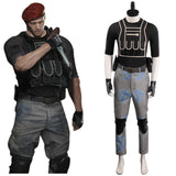 Resident Evil 4 Remake Cosplay Costume Vest Pants Hat  Outfits Halloween Carnival Party Disguise Suit Jack Krauser