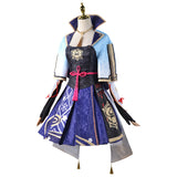 Genshin Impact Kamisato Ayaka Cosplay Costume Outfits Halloween Carnival Suit