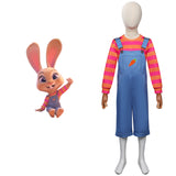 Kids Children Zootopia+ Molly Cosplay Costume Shirt Pants Outfits Halloween Carnival Party Suit