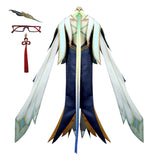 Genshin Impact Cloud Retainer Cosplay Costume Halloween Carnival Party Disguise Suit