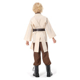 Star Wars Kenobi Jedi Cosplay Costume Child Version Cosplay Costume Fancy Outfit Halloween Carnival Suit