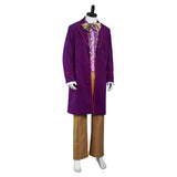 Willy Wonka and the Chocolate Factory 1971 Willy Wonka Outfit Cosplay Costume